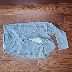 Girls Ivivva gray marled leggings size 14